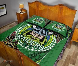 raiders quilt bed set aboriginal