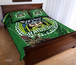 raiders quilt bed set aboriginal