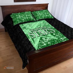Melbourne Stars Custom Quilt Bed Set BBL Cricket Team 2024