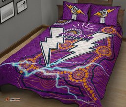 Storm Quilt Bed Set Melbourne Indigenous Thunder