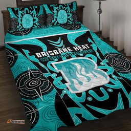 Brisbane Heat Quilt Bed Set We Are The Champions Aboriginal Art