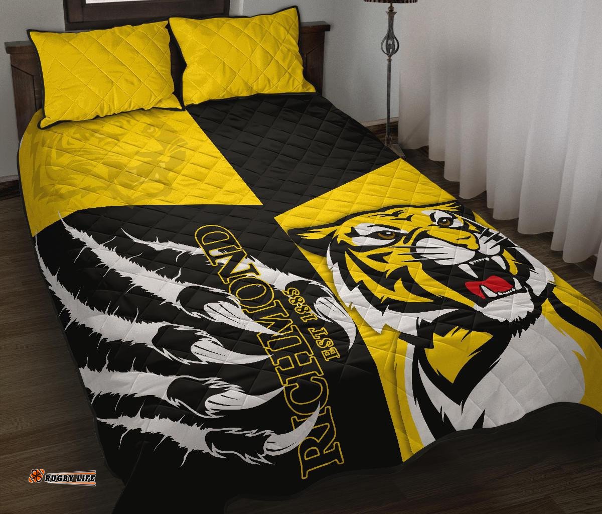 richmond tigers quilt bed set special style