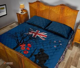 Remembering The ANZACs New Zealand Quilt Bed Set