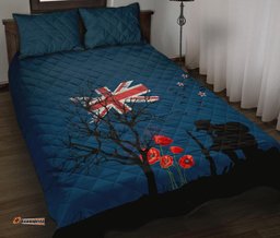 Remembering The ANZACs New Zealand Quilt Bed Set