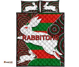 Rabbitohs Quilt Bed Set