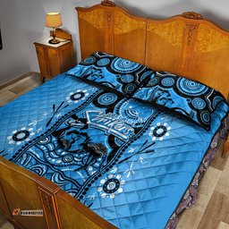 Adelaide Strikers Cricket Quilt Bed Set Happy Australia Day Aboriginal Art