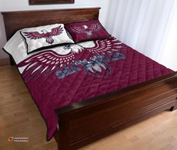 warringah quilt bed set sea eagles