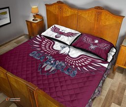 warringah quilt bed set sea eagles