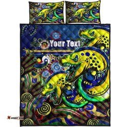 eels rugby quilt bed set custom eels australia naidoc week getting up standing up and showing up