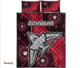 Essendon Football Aboriginal Bombers Quilt Bed Set