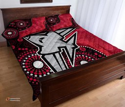 Essendon Football Aboriginal Bombers Quilt Bed Set