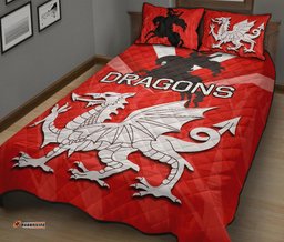 St. George Illawarra Dragons Quilt Bed Set