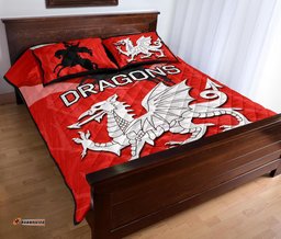 St. George Illawarra Dragons Quilt Bed Set