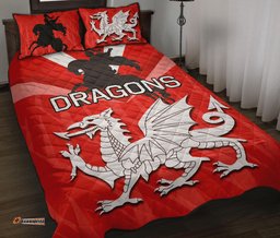 St. George Illawarra Dragons Quilt Bed Set