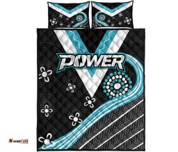 We Are Port Adelaide Quilt Bed Set Power