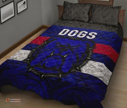 Western Quilt Bed Set Dogs Unique Vibes