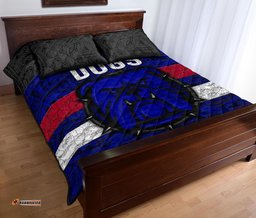 Western Quilt Bed Set Dogs Unique Vibes