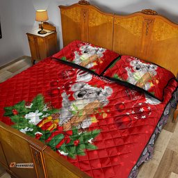 Koala Lover Quilt Bed Set Australia Merry Christmas Aboriginal