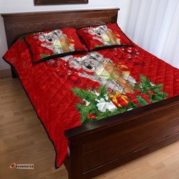 Koala Lover Quilt Bed Set Australia Merry Christmas Aboriginal