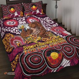 Australia Manly Naidoc Quilt Bed Set Custom For Our Elders Quilt Bed Set