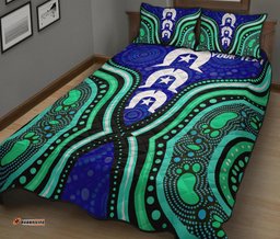 Torres Strait Personalised Quilt Bed Set Torres Strait Symbol And Aboriginal Patterns