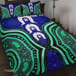 Torres Strait Personalised Quilt Bed Set Torres Strait Symbol And Aboriginal Patterns