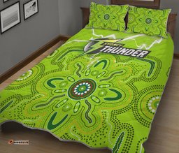 Sydney Thunder Quilt Bed Set Aboriginal Style Of Dot