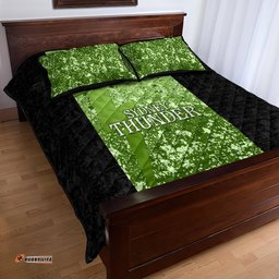Sydney Thunder Custom Quilt Bed Set BBL Cricket Team 2024