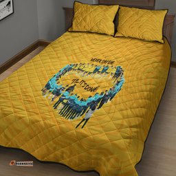 Matildas Til Its Done Custom Quilt Bed Set Australia Womens Soccer Gold Style