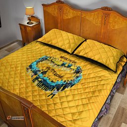 Matildas Til Its Done Custom Quilt Bed Set Australia Womens Soccer Gold Style