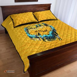 Matildas Til Its Done Custom Quilt Bed Set Australia Womens Soccer Gold Style
