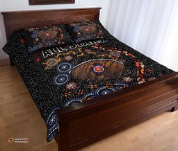 indigenous quilt bed set all stars
