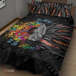australia aboriginal quilt bed set autism its okay to be different
