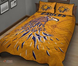 West Coast Quilt Bed Set Eagles Indigenous