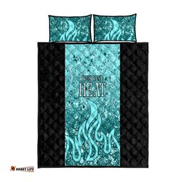 Brisbane Heat Custom Quilt Bed Set BBL Cricket Team 2024