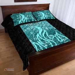 Brisbane Heat Custom Quilt Bed Set BBL Cricket Team 2024
