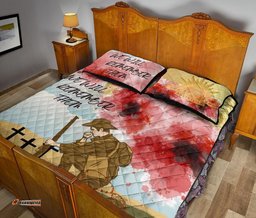 anzac day quilt bed set we will remember them