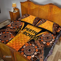 Made Tough Scorchers Custom Quilt Bed Set Champions BBL13 Aboriginal Version