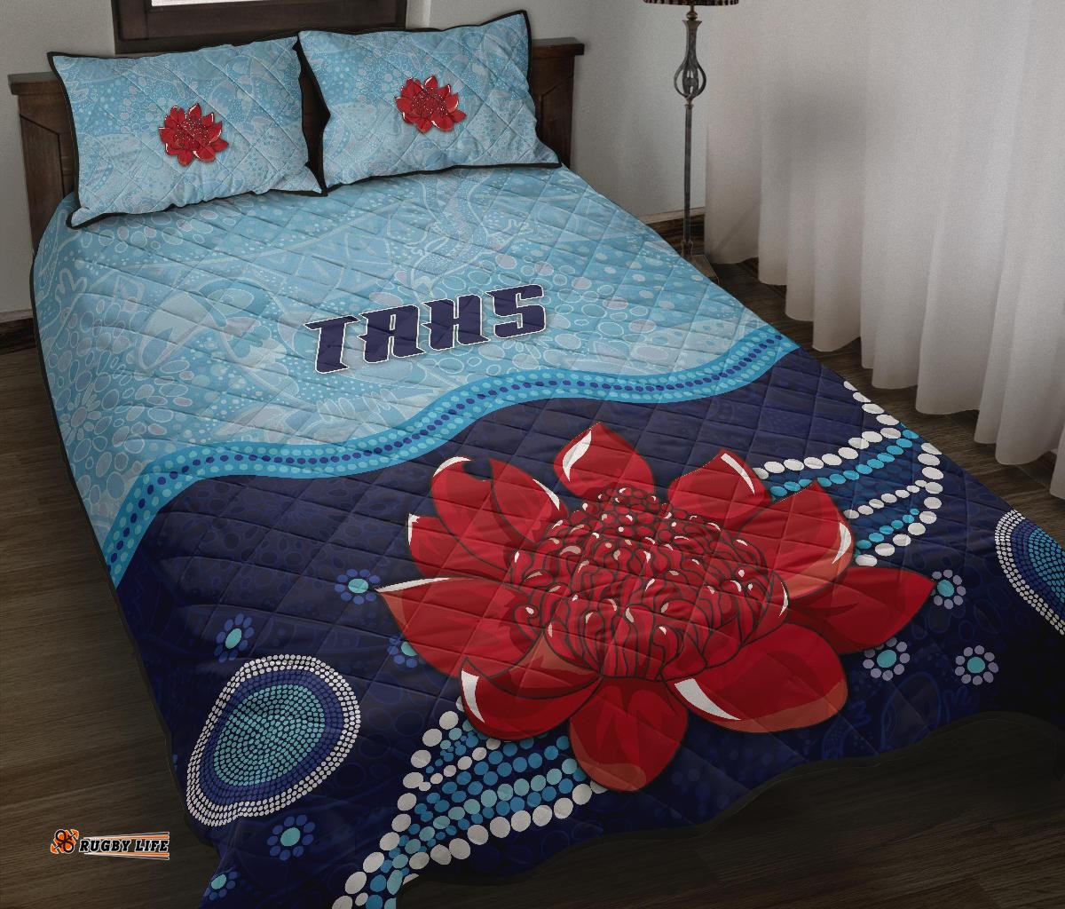 NSW Quilt Bed Set Tahs Indigenous