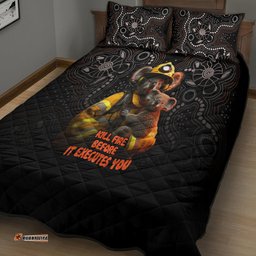 Paws For Australia Quilt Bed Set Bushfire Awareness Indigenous Aboriginal