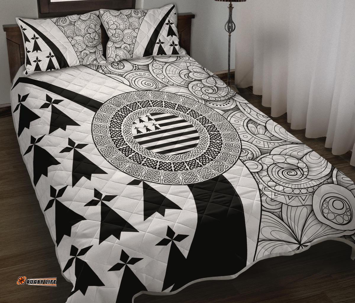 Quilt Bed Set Brittany White Style