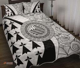 Quilt Bed Set Brittany White Style