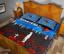 Sydney Roosters Aboriginal Quilt Bed Set Prairie Style