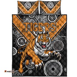 Tigers Rugby Quilt Bed Set Custom Super Tigers Quilt Bed Set