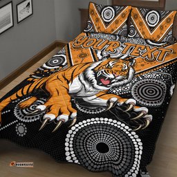 Tigers Rugby Quilt Bed Set Custom Super Tigers Quilt Bed Set