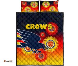 Adelaide Crows Special Style Quilt Bed Set