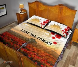 ANZAC Day Quilt Bed Set We Will Remember Them 02