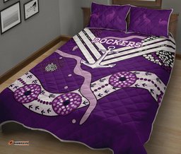 Dockers Quilt Bed Set Indigenous Fremantle Freo