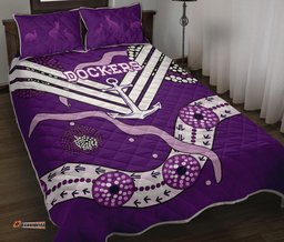 Dockers Quilt Bed Set Indigenous Fremantle Freo
