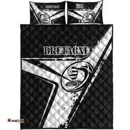 Brittany Rugby Quilt Bed Set Breizh Rugby